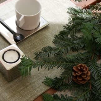 PLACEMATS PEPITE mitred hem